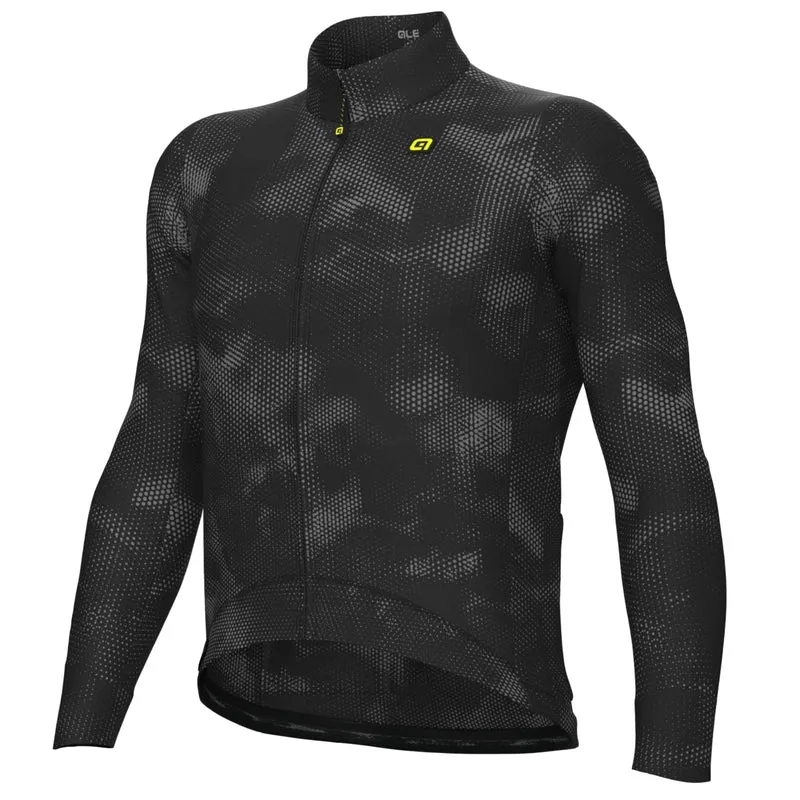 Maglia maniche lunghe Ale PR-E Spray - Nero