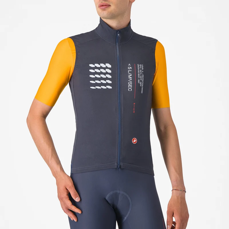 Gilet Castelli Espresso R-A/D - Blu