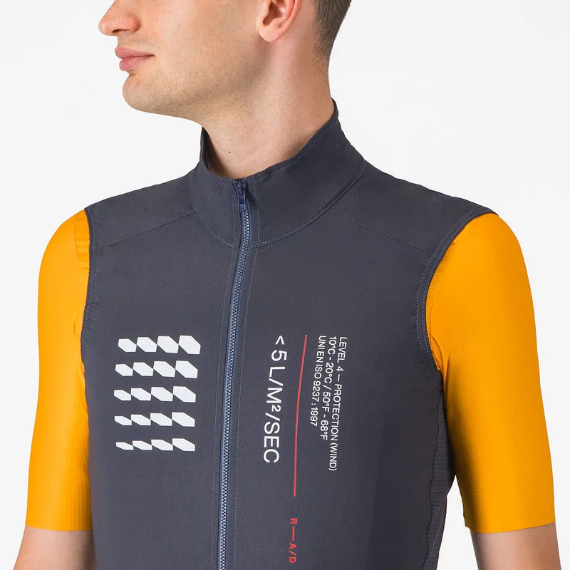 Gilet Castelli Espresso R-A/D - Blu