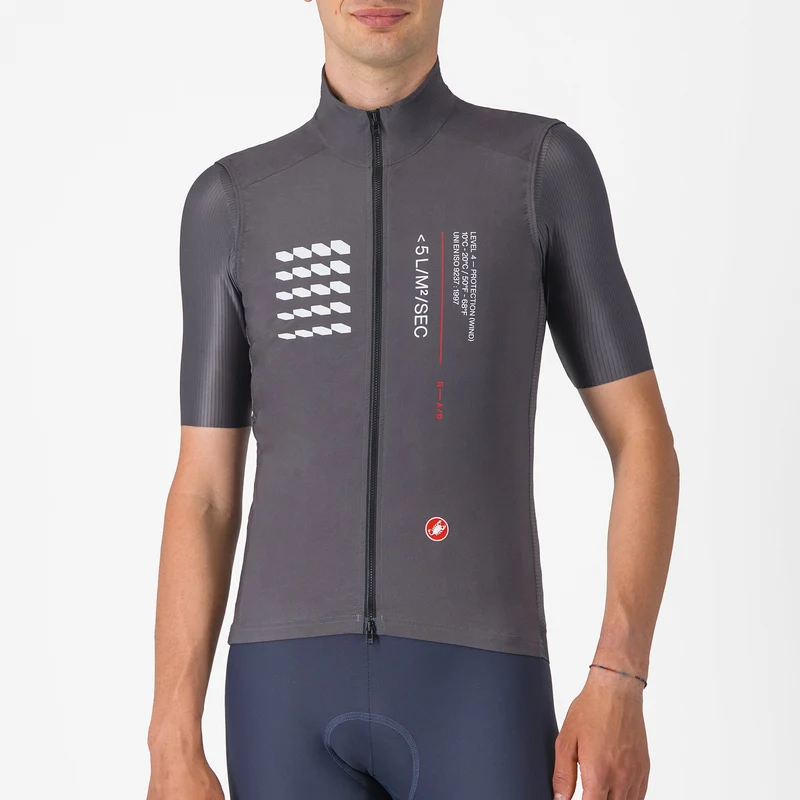 Gilet Castelli Espresso R-A/D - Grigio