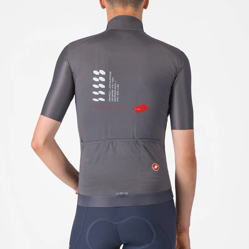 Gilet Castelli Espresso R-A/D - Grigio