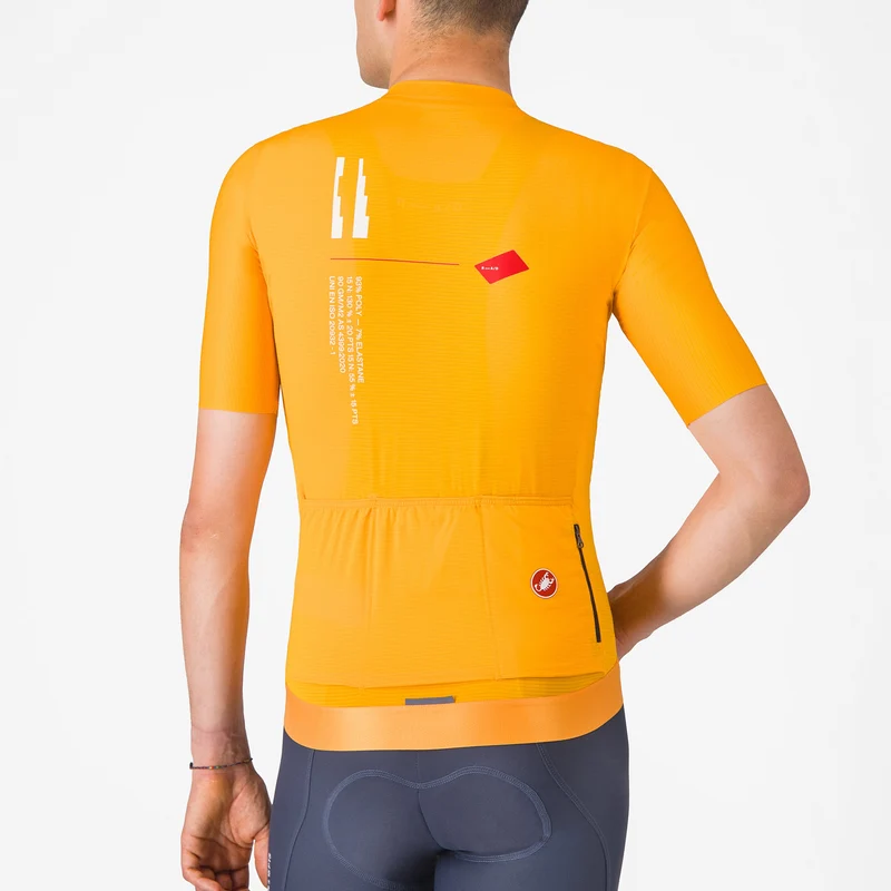 Maglia Castelli Espresso R-A/D - Arancio chiaro