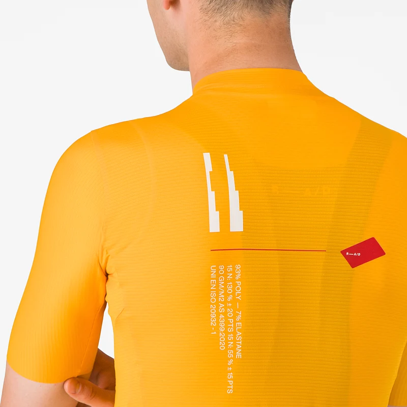 Maglia Castelli Espresso R-A/D - Arancio chiaro