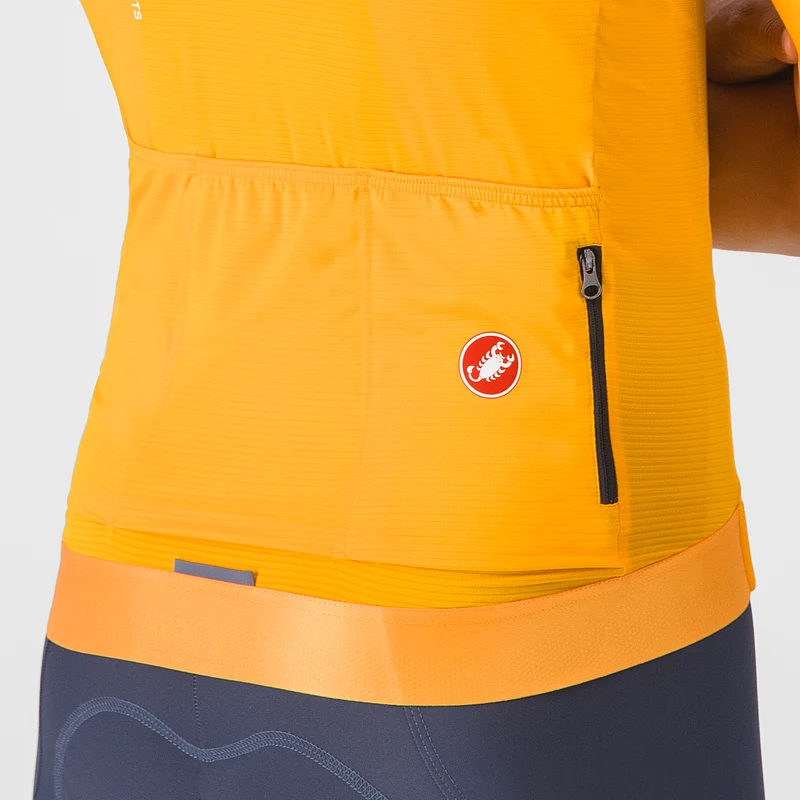 Maglia Castelli Espresso R-A/D - Arancio chiaro