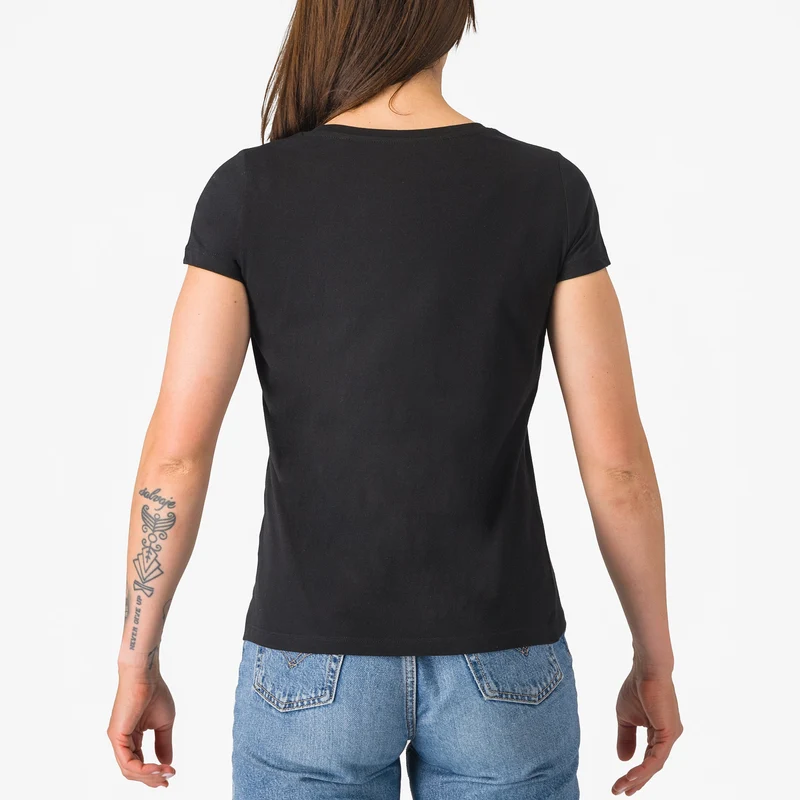 T-Shirt donna Castelli '76 - Nero