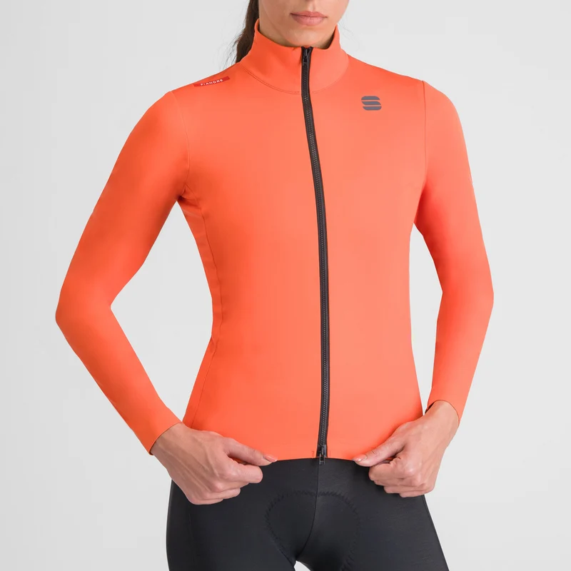 Giacca donna Sportful Fiandre Shift - Arancio