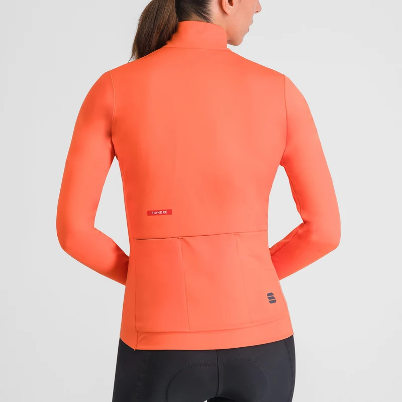Giacca donna Sportful Fiandre Shift - Arancio
