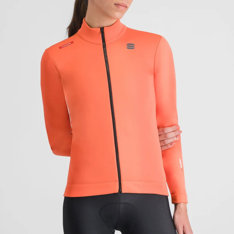 Giacca donna Sportful Fiandre 2 - Arancio