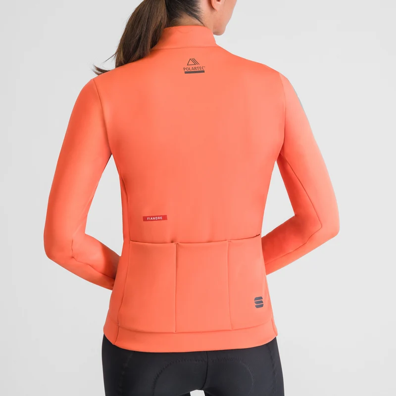 Giacca donna Sportful Fiandre 2 - Arancio