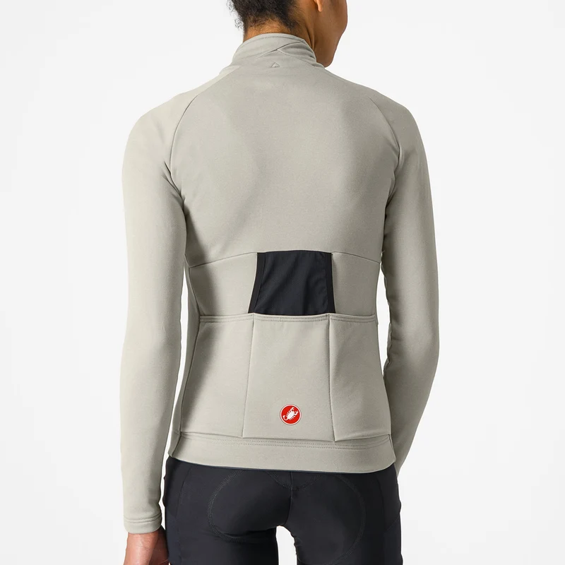 Maglia maniche lunghe donna Castelli Unlimited Trail 2 - Grigio chiaro