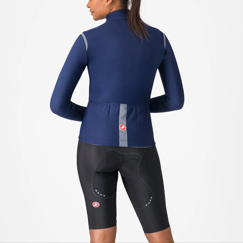 Salopette termica donna Castelli Omloop DT - Nero