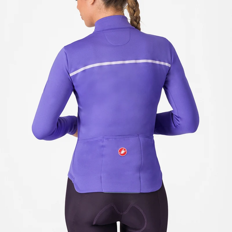 Maglia maniche lunghe donna Castelli Sinergia 2 - Viola