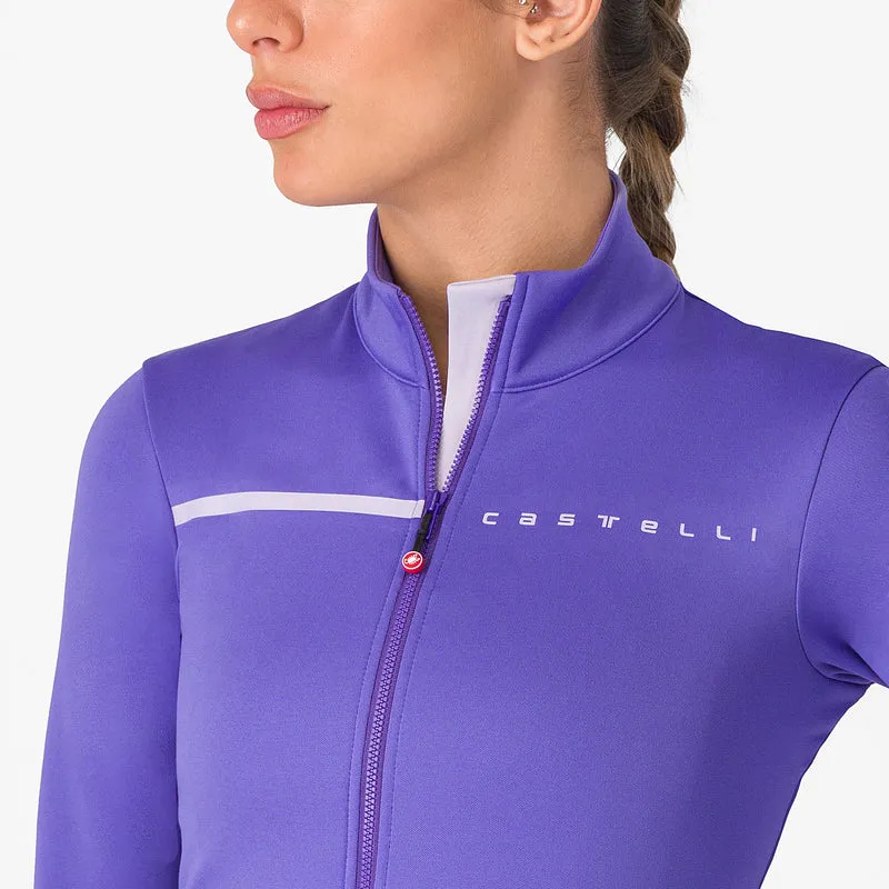 Maglia maniche lunghe donna Castelli Sinergia 2 - Viola