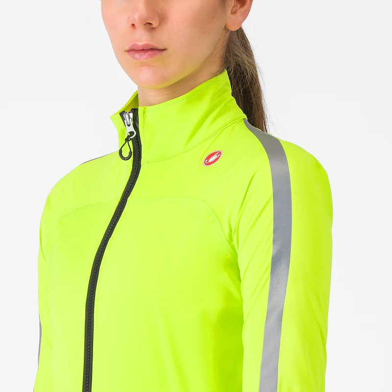 Mantellina donna Castelli Ultra Rain Cape - Giallo