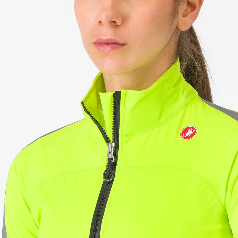 Mantellina donna Castelli Ultra Rain Cape - Giallo
