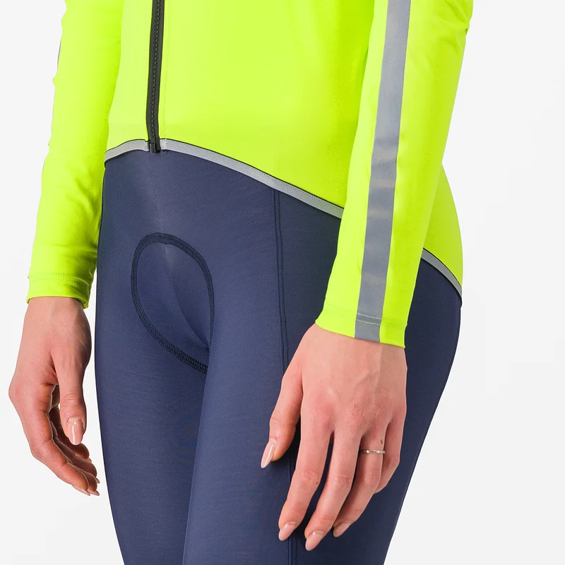 Mantellina donna Castelli Ultra Rain Cape - Giallo
