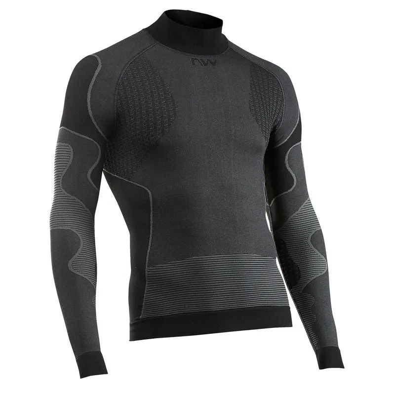 Maglia intima maniche lunghe Northwave High Neck Revolution - Nero