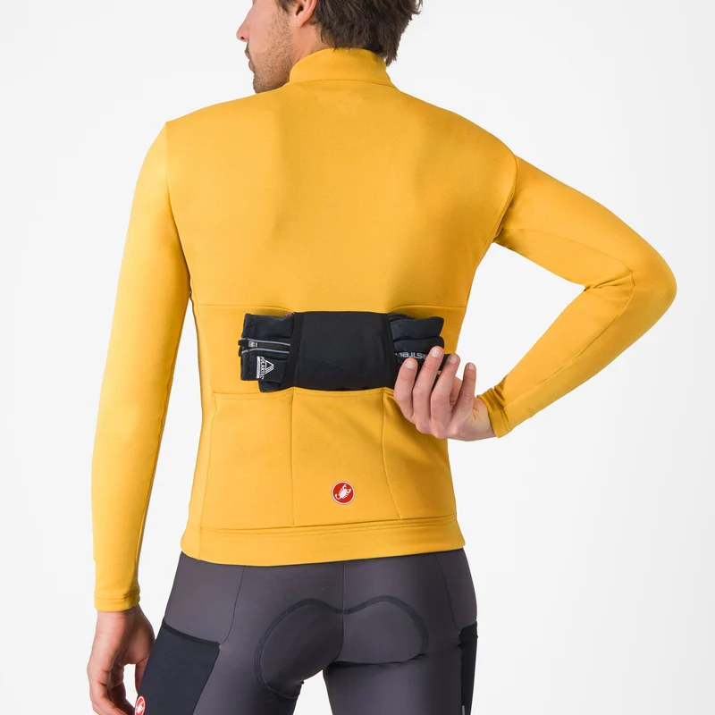 Maglia maniche lunghe Castelli Unlimited Trail 2 - Giallo