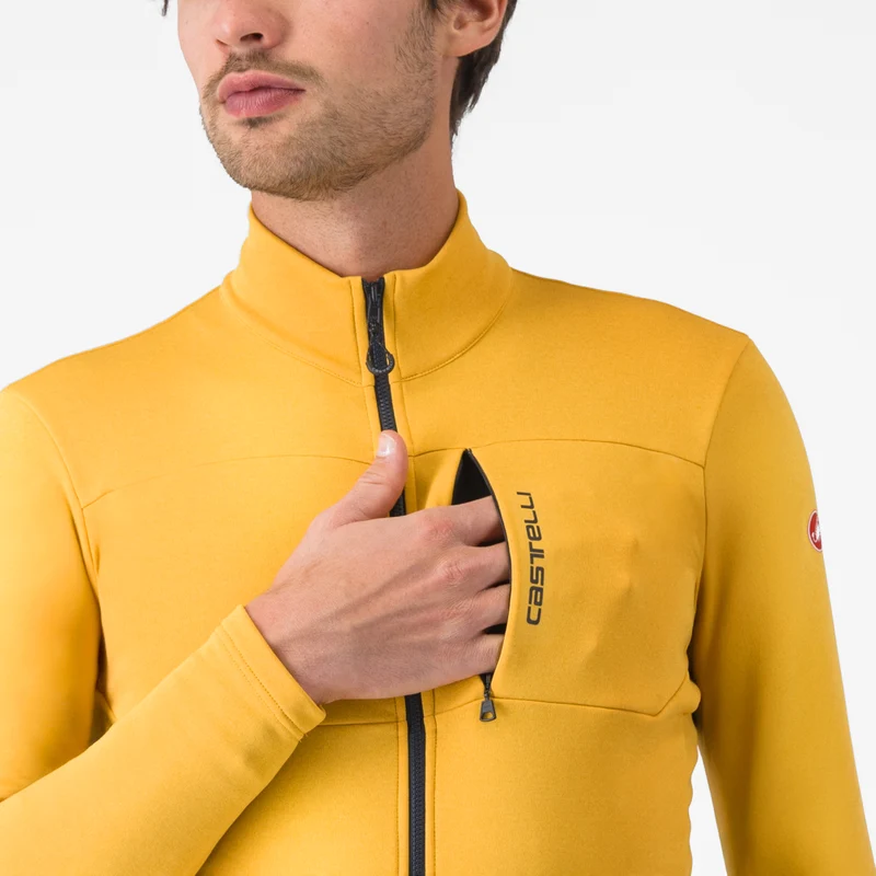 Maglia maniche lunghe Castelli Unlimited Trail 2 - Giallo