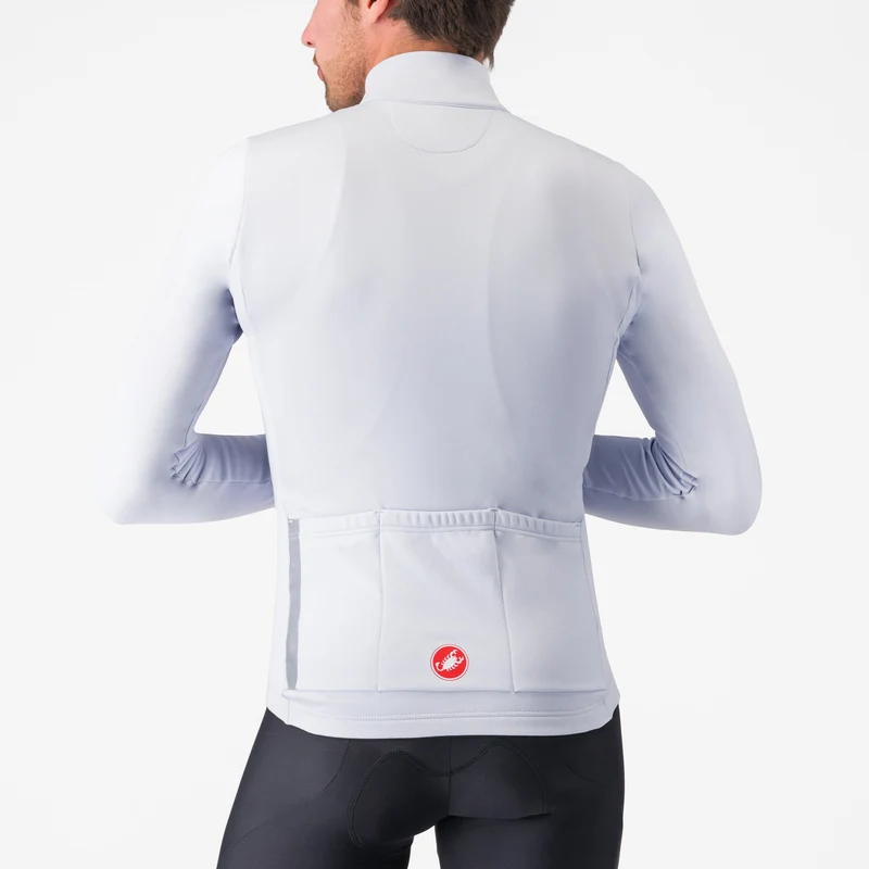 Maglia maniche lunghe Castelli Entrata - Bianco