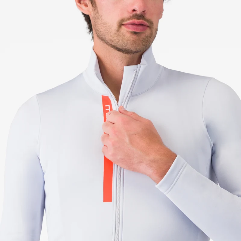 Maglia maniche lunghe Castelli Entrata - Bianco