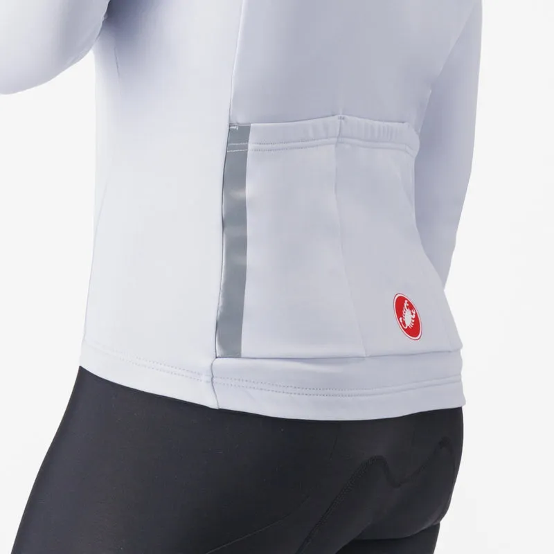 Maglia maniche lunghe Castelli Entrata - Bianco