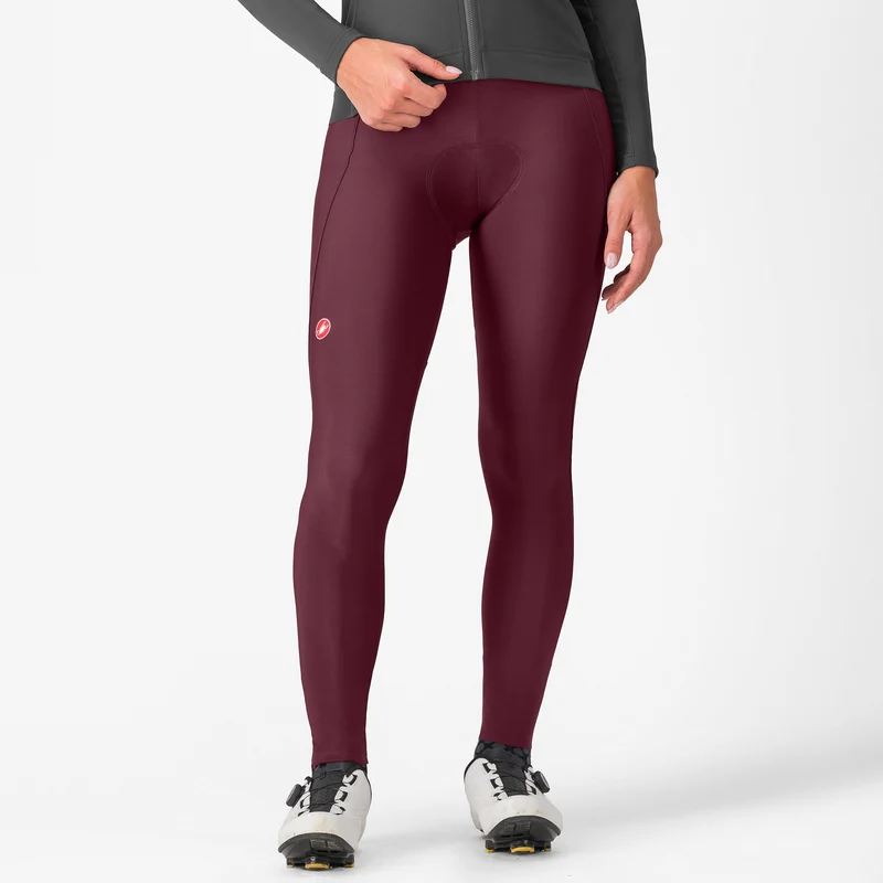 Calzamaglia donna Castelli Espresso DT - Bordeaux