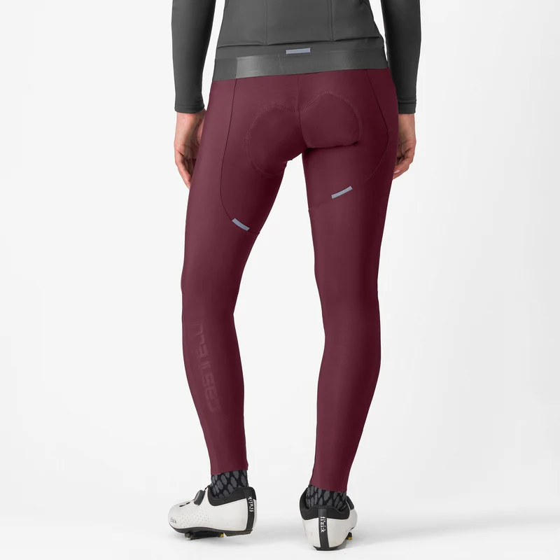Calzamaglia donna Castelli Espresso DT - Bordeaux