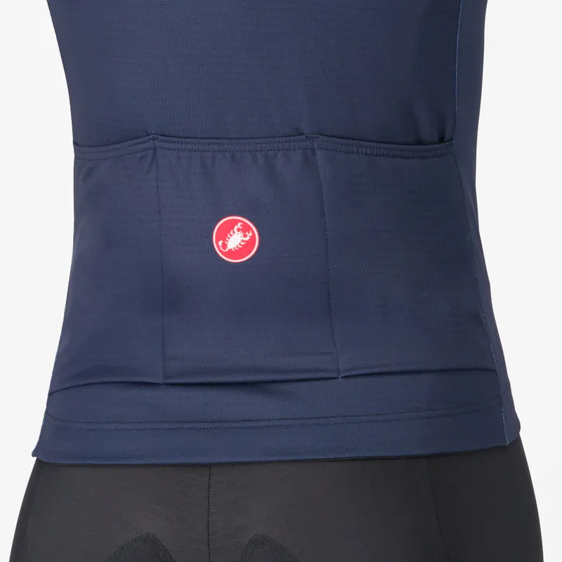 Maglia maniche lunghe donna Castelli Corso Thermal - Blu
