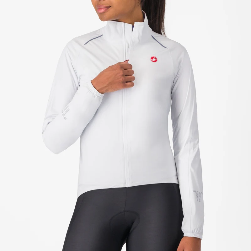 Mantellina donna Castelli Emergency 3 Rain - Bianco