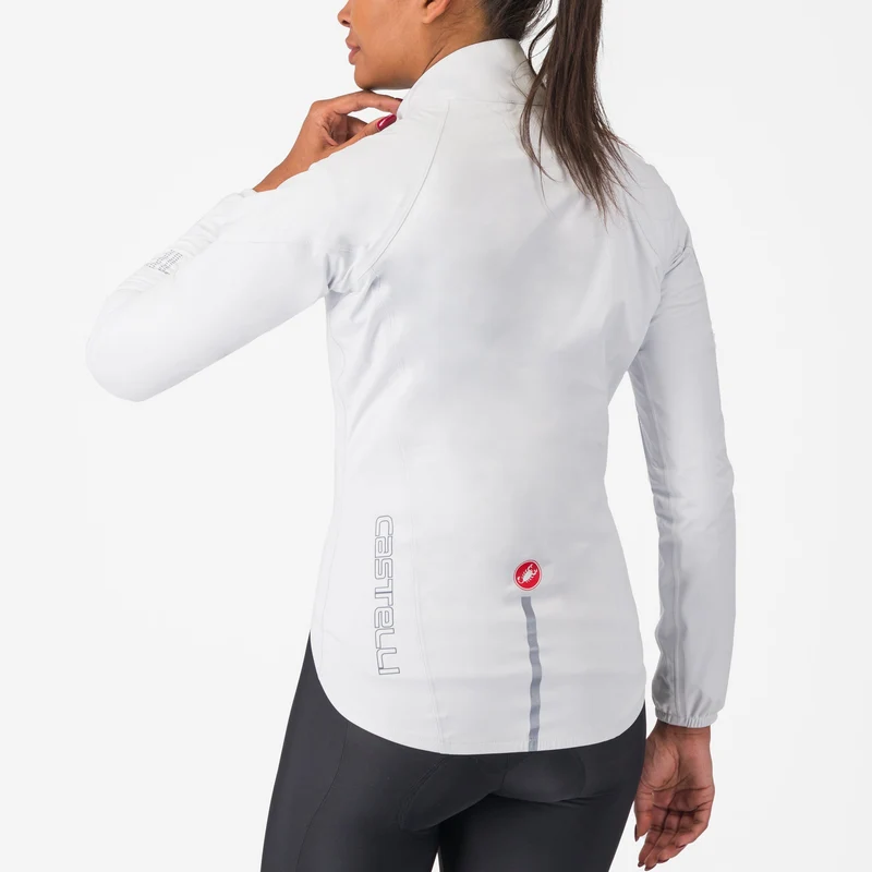 Mantellina donna Castelli Emergency 3 Rain - Bianco