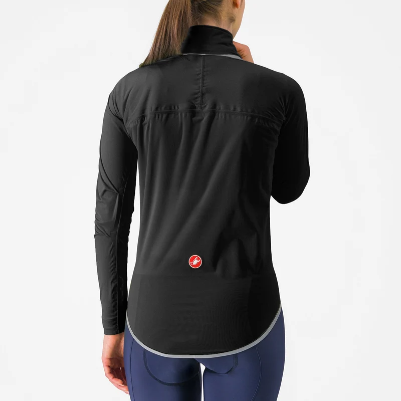 Mantellina donna Castelli Ultra Rain Cape - Nero
