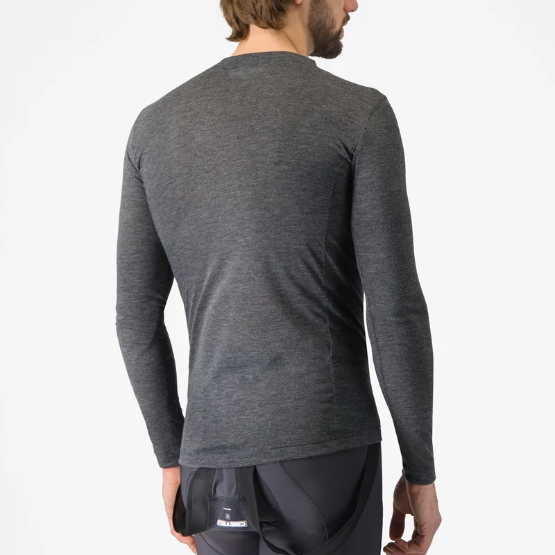 Maglia intima maniche lunghe Castelli Medio - Grigio