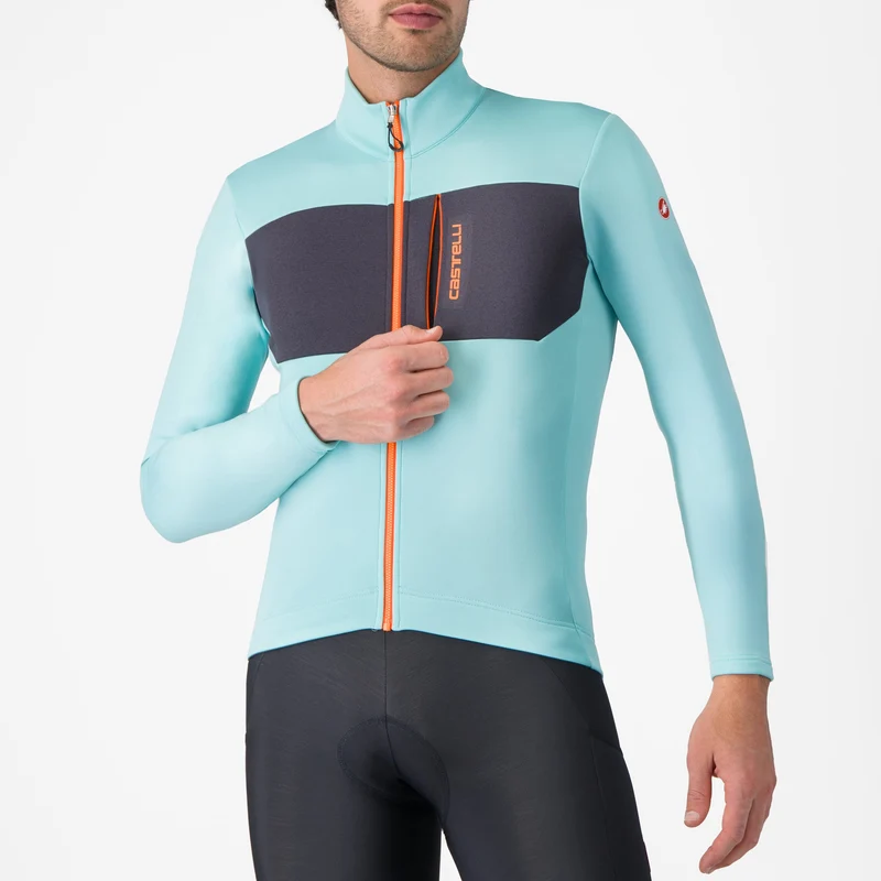 Maglia maniche lunghe Castelli Unlimited Trail 2 - Azzurro
