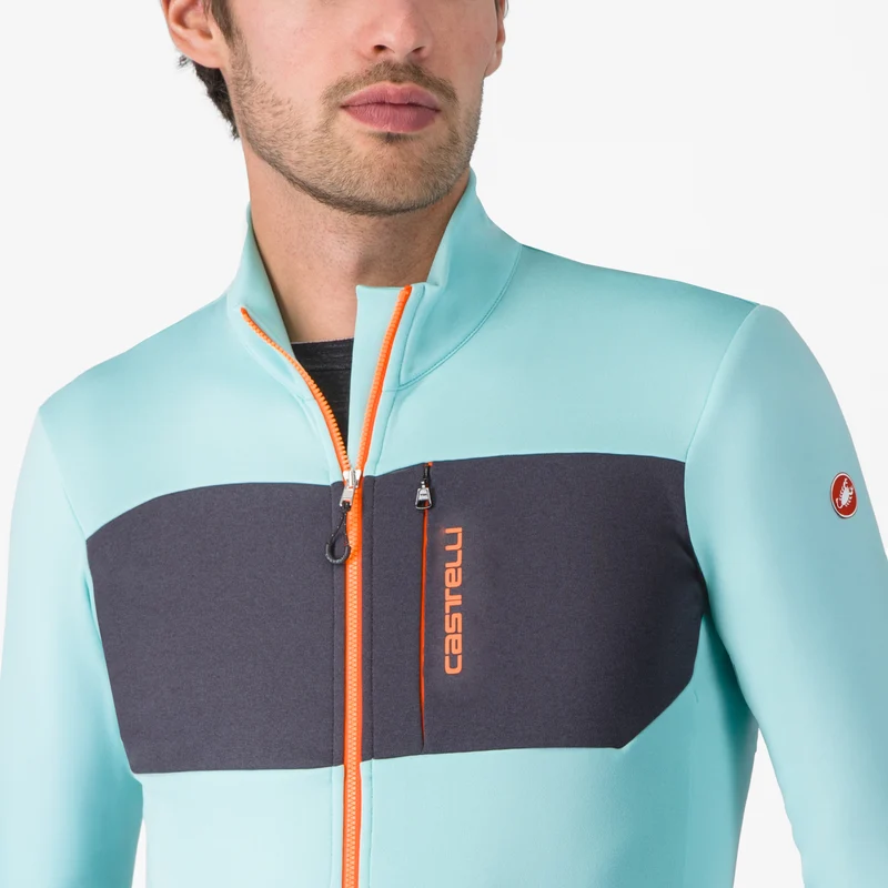 Maglia maniche lunghe Castelli Unlimited Trail 2 - Azzurro