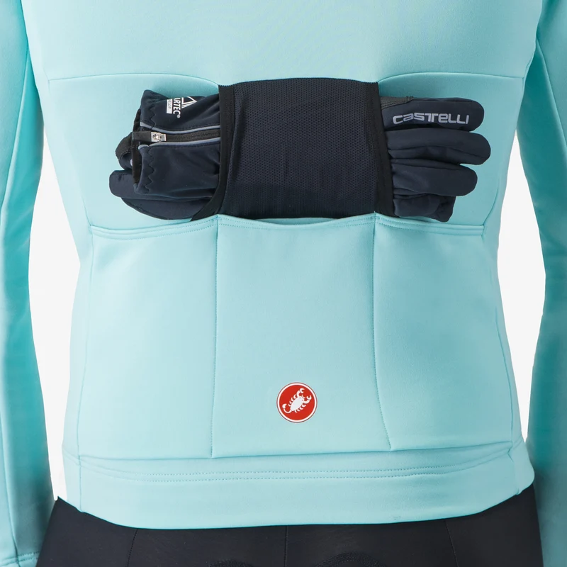 Maglia maniche lunghe Castelli Unlimited Trail 2 - Azzurro