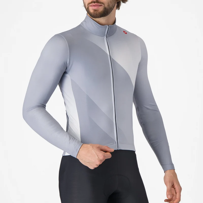 Maglia maniche lunghe Castelli Amplify - Grigio