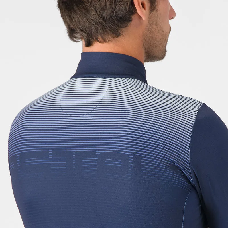 Maglia maniche lunghe Castelli Apice - Blu