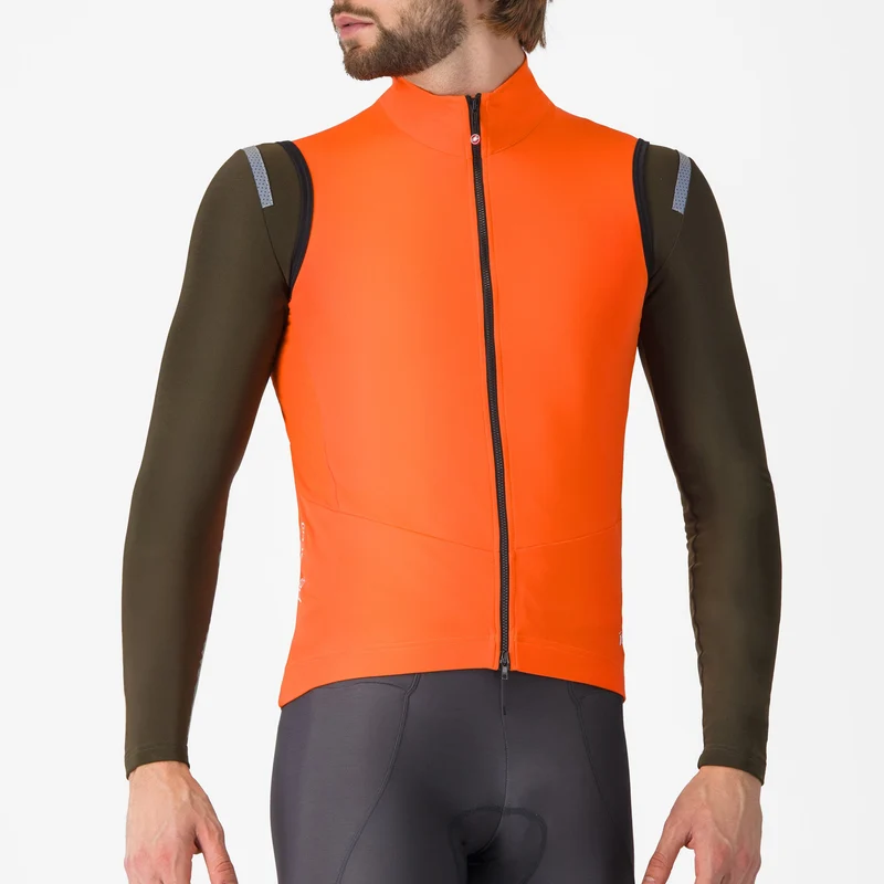 Gilet Castelli Perfetto Air - Arancio