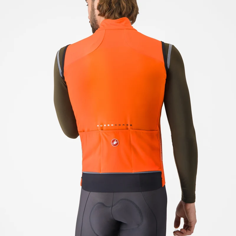 Gilet Castelli Perfetto Air - Arancio