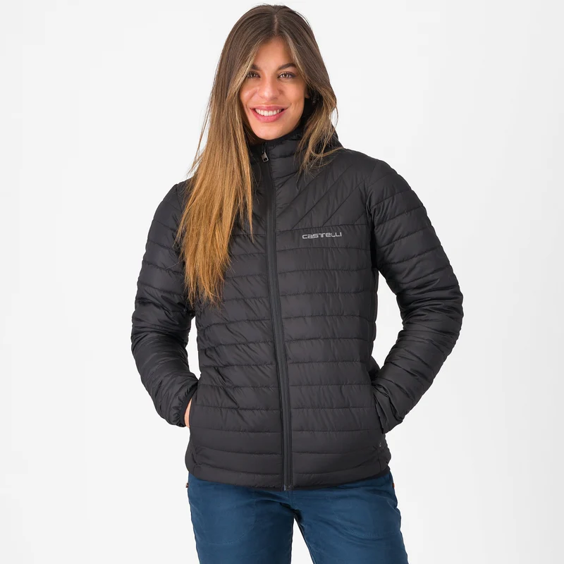 Giacca donna Castelli Classico Puffy - Nero