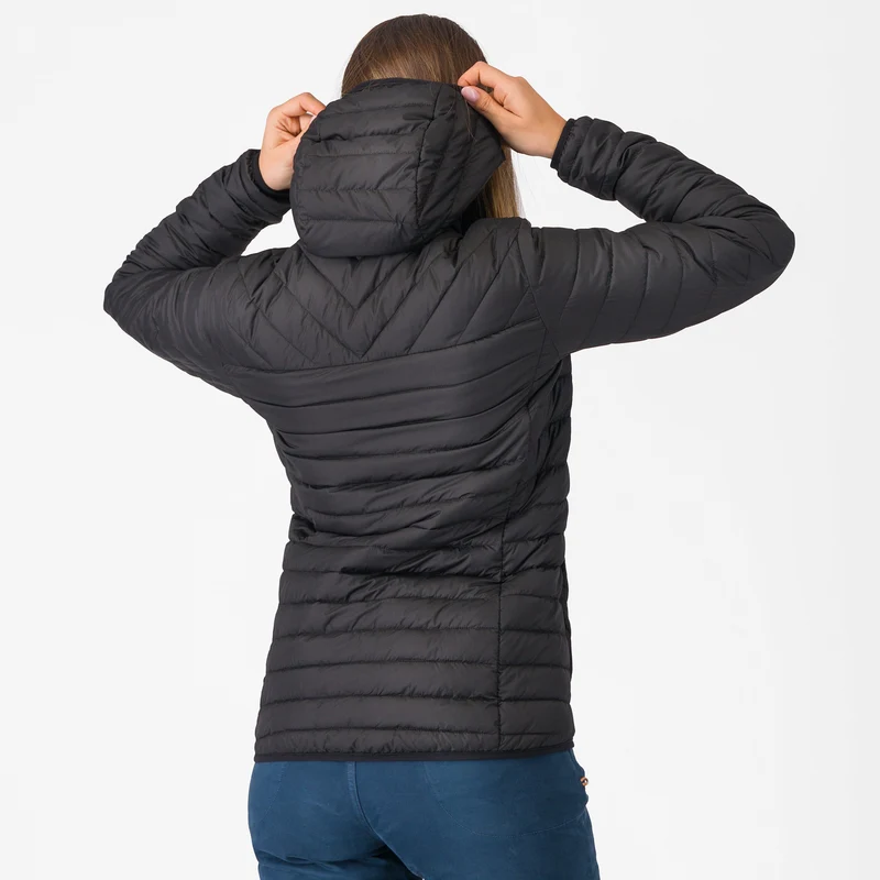Giacca donna Castelli Classico Puffy - Nero