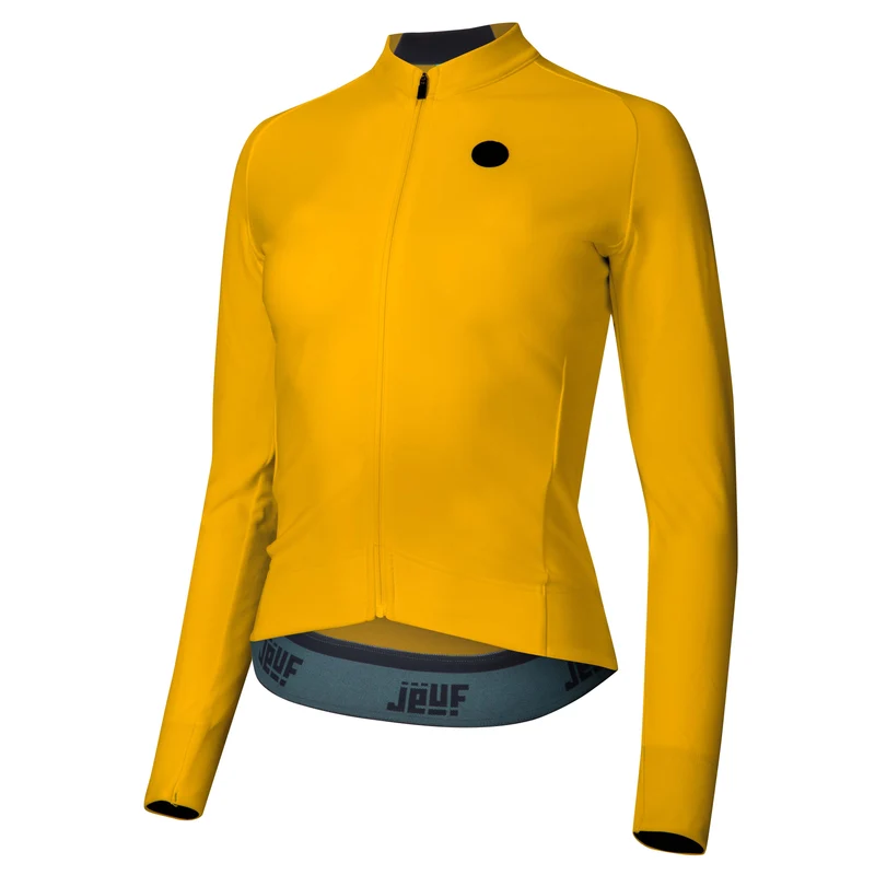 Maglia maniche lunghe donna Jëuf Pro Thermal - Giallo