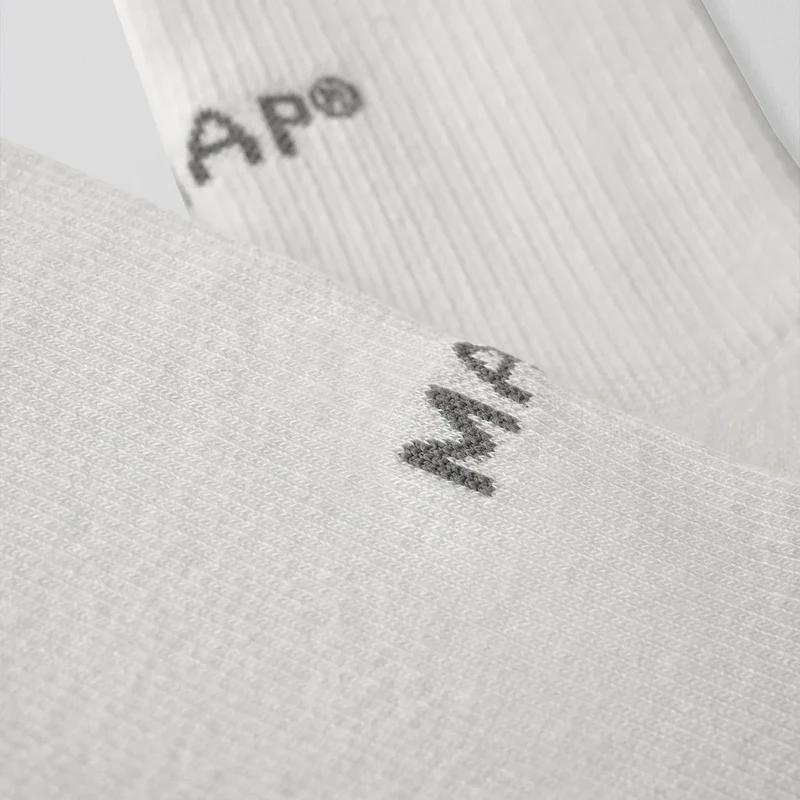 Calze Maap Essentials Print - Bianco