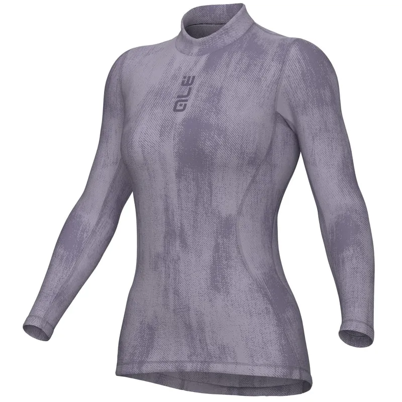 Maglia intima maniche lunghe donna Ale Knitted - Lilla