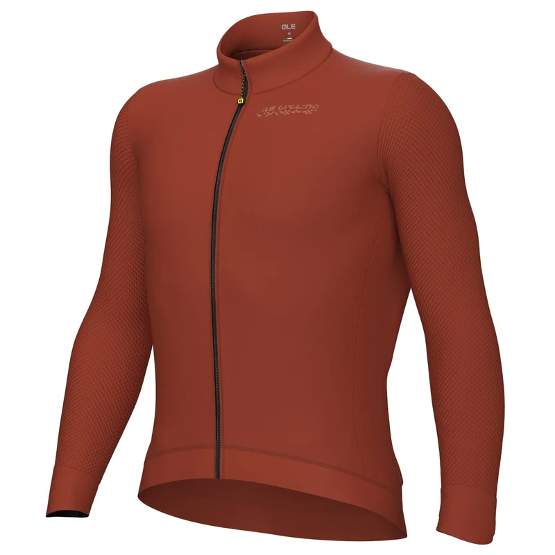 Maglia maniche lunghe Ale PR-E Follow Me 2.0 - Marrone
