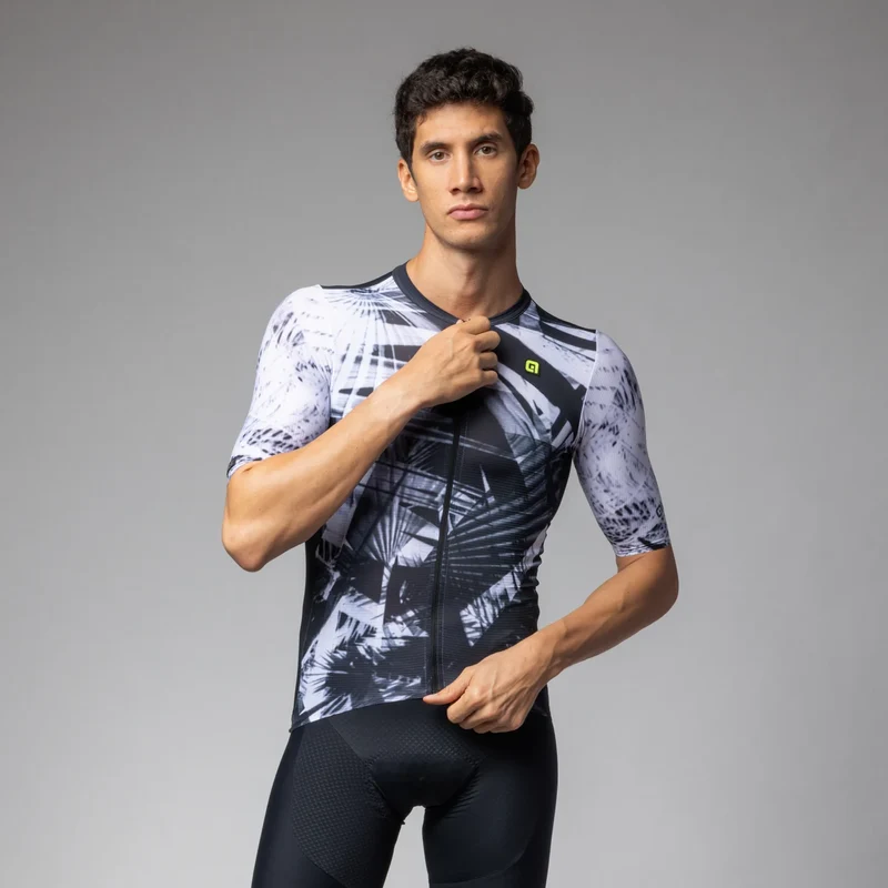 Maglia Ale PR-E Palm - Nero