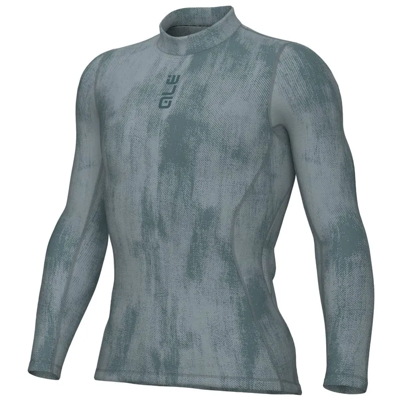 Maglia intima maniche lunghe Ale Knitted - Blu