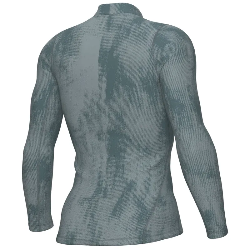 Maglia intima maniche lunghe Ale Knitted - Blu