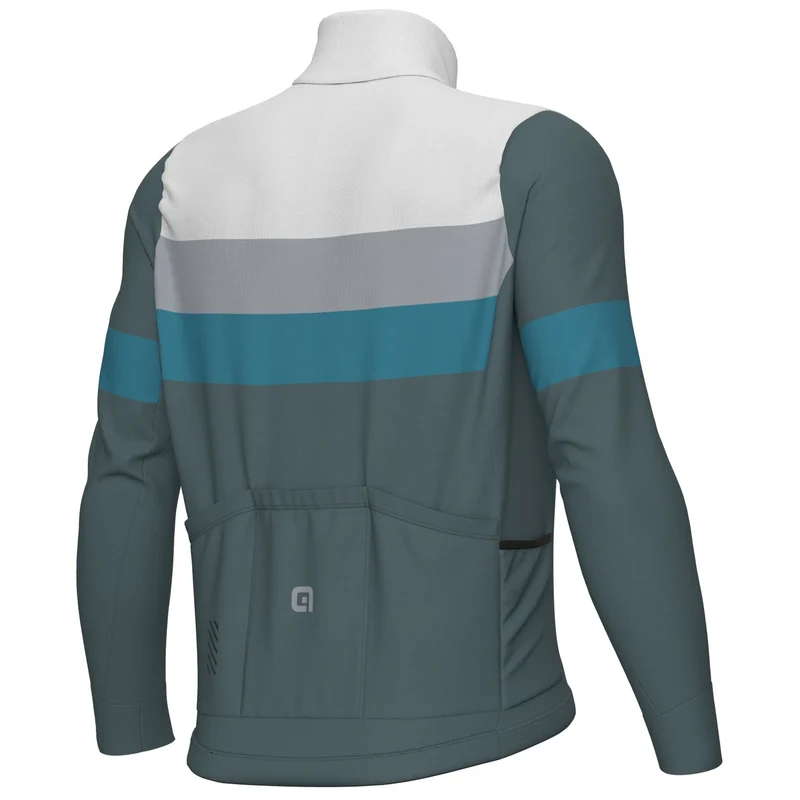 Maglia maniche lunghe Ale Off Road Gravel Wool Line - Blu